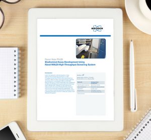 Biochemical Assay Development Using Novel MALDI High-Throughput Screening System