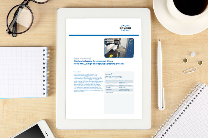 Biochemical Assay Development Using Novel MALDI High-Throughput Screening System