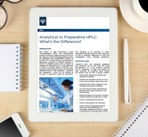 Analytical vs prephplc