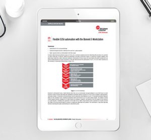 Application note: Automated ELISA Solutions