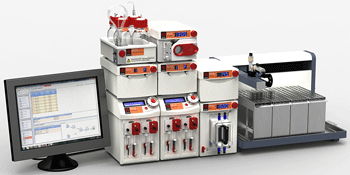 The Asia flow chemistry system from Syrris, 320 configuration