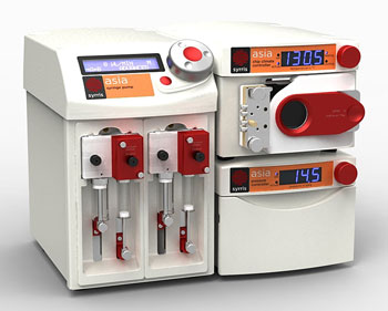 The Asia flow chemistry system from Syrris, 110 configuration