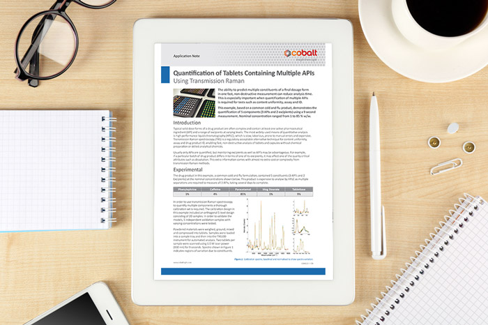 Quantification of Tablets Containing Multiple APIs: Using Transmission Raman