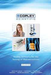 New brochure from Copley Scientific delivers essential information on its upgraded pharmaceutical testing range