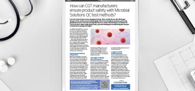 Product hub: How can CGT manufacturers ensure product safety with Microbial Solutions QC test methods?