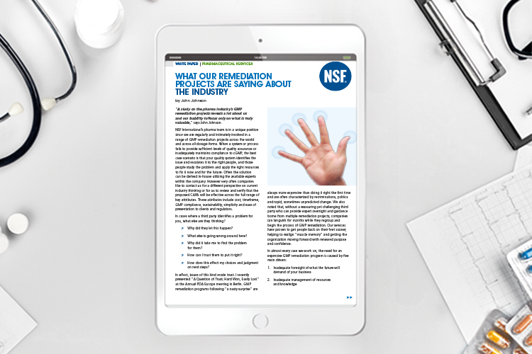 NSF International - Whitepaper