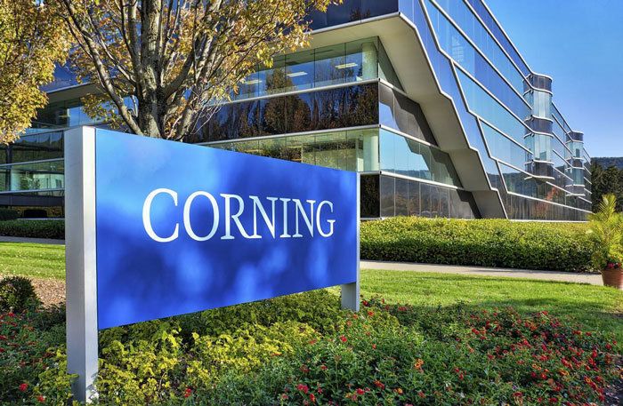 Corning headquarters logo
