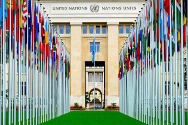 European headquarters of the United Nations, Geneva, Switzerland