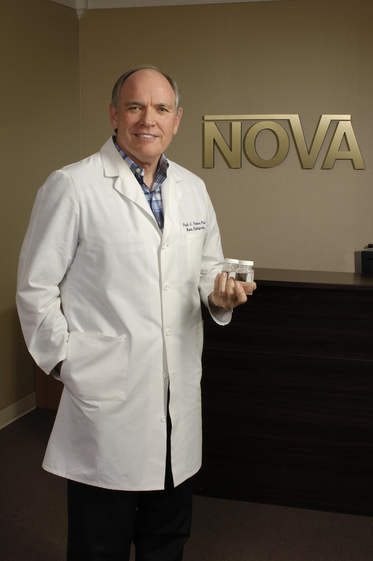 Dr. Pearce, CEO and Founder of Nova