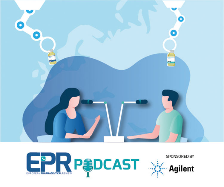 EPR Podcast title graphic with Agilent Technologies logo