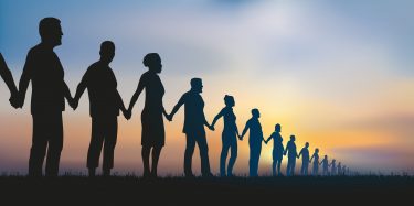 human chain - idea of social considerations