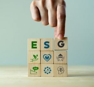 ESG concept of environmental, social and governance.
