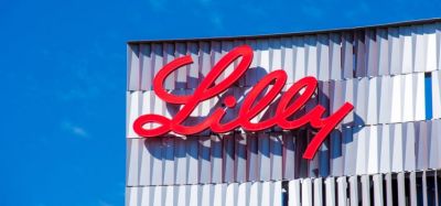 Eli Lilly logo sign [Credit: Michael Vi / Shutterstock.com].