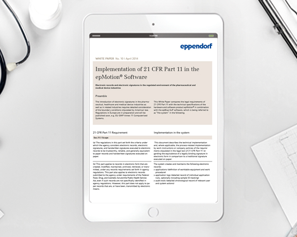 Eppendorf Whitepaper - 30 November 2021