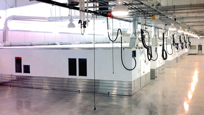 Cleanroom facility POD units 