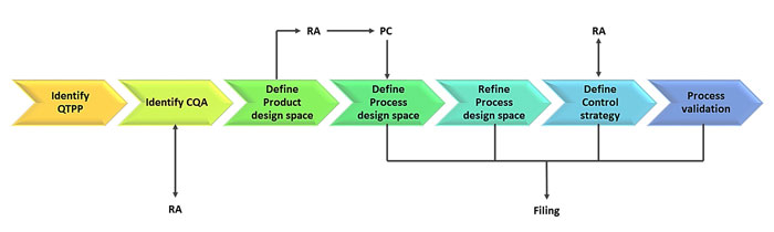 The importance of critical quality attributes in Quality by Design for rapid bioprocess development strategies