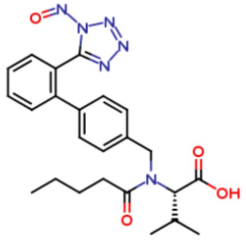Figure 4: Structure of N-nirosovalsartan.
