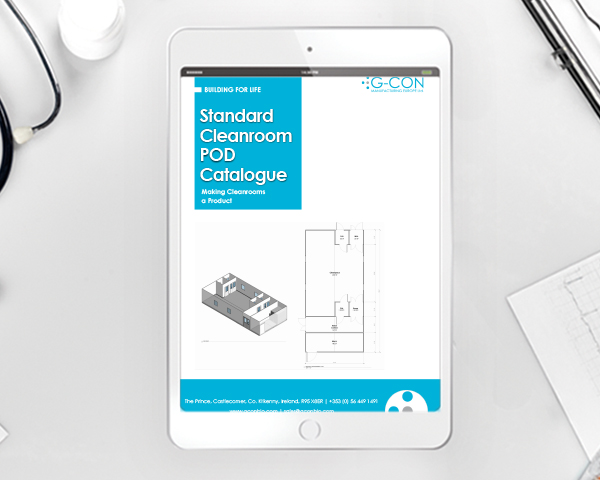 G-CON Standard cleanroom POD feature image