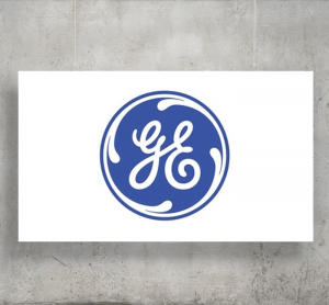 GE Analytical Instruments logo with background