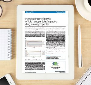 Application note: Gattefossé SAS - Investigating the lipolysis of lipid nanoparticles: impact on drug release properties