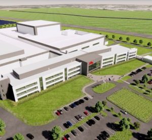 Rendering of Eli Lilly's new Lehigh Valley facility
