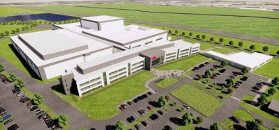Rendering of Eli Lilly's new Lehigh Valley facility