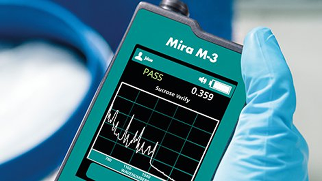Smaller and faster: Mira M-3 handheld Raman spectrometer for material verification