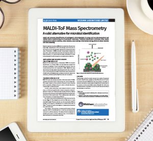 Application Note: MALDI-ToF Mass Spectrometry - A valid alternative for microbial identification