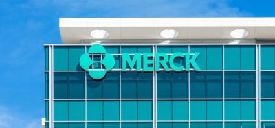 Merck logo atop Merck Research Laboratories campus in Silicon Valley [Credit: Michael Vi / Shutterstock.com].