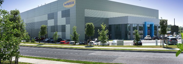 Merck KGaA's climate-neutral manufacturing facility in Blarney, Cork, Ireland