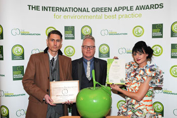 Rainin TerraRack™ wins Green Apple Environment Award