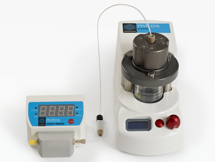Dolomite Microfluidics’ Mitos P-Pumps enable reliable production of highly monodisperse droplets