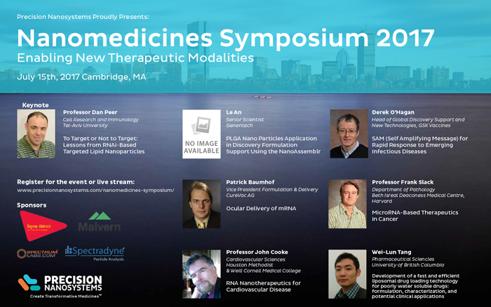 Precision NanoSystems to host nanomedicines symposium