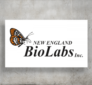 New England Bio Labs logo with background