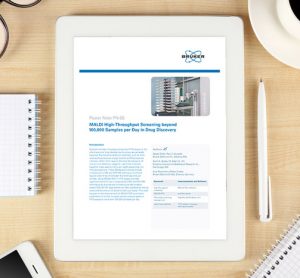 Poster note: MALDI high-throughput screening beyond 100,000 samples per day in drug discovery