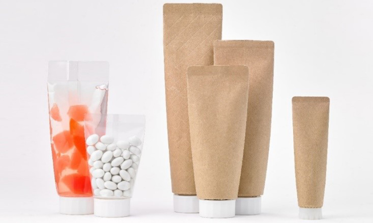 Paper tube-pouch