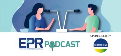 EPR Podcast graphic with bioMerieux listed as sponsor