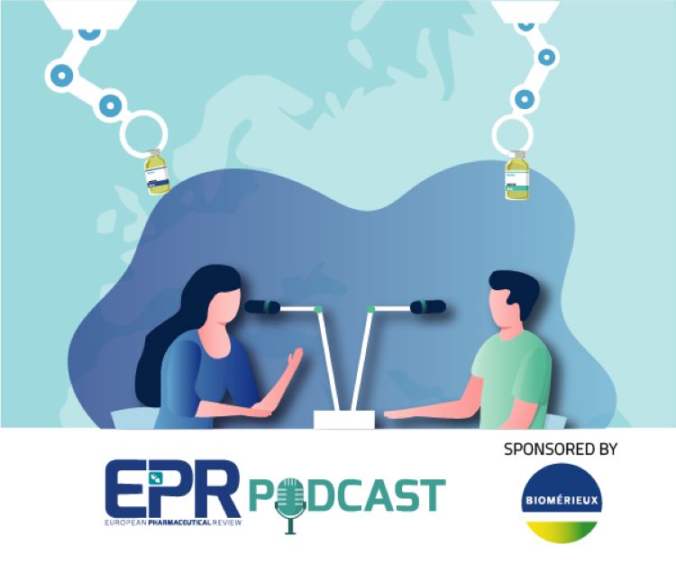 EPR Podcast graphic with bioMerieux listed as sponsor
