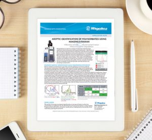 Application note: Aseptic identification of polysorbates using handheld Raman