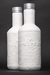 First generation Pulpex bottle [Credit: Pulpex Limited].