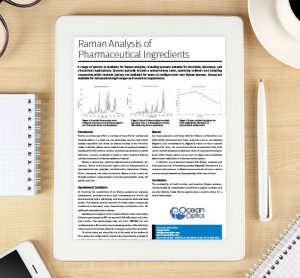 Application note: Raman Analysis of Pharmaceutical Ingredients