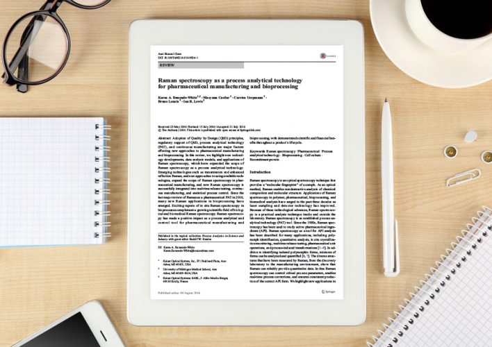 Raman spectroscopy as a process analytical technology for
