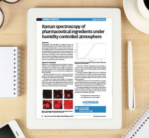 Application Note: Raman spectroscopy of pharmaceutical ingredients under humidity controlled atmosphere