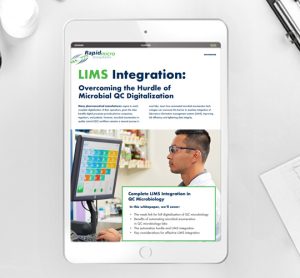 LIMS integration: overcoming the hurdle of microbial QC digitalisation