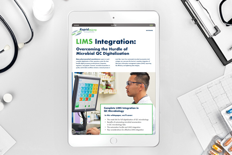 LIMS integration: overcoming the hurdle of microbial QC digitalisation