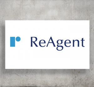 ReAgent logo with background