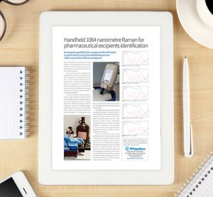 Handheld 1064 nonmetre Raman for pharmaceutical excipients identification