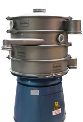 Customised vibrating separators for the pharmaceutical industry