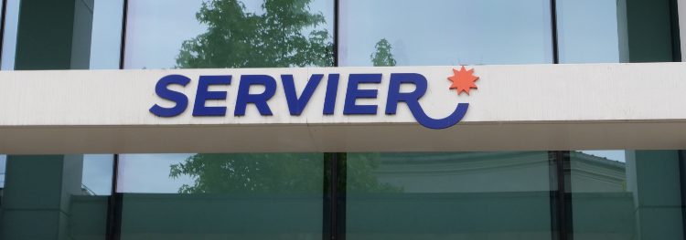 Headquarters of French pharma company Servier
