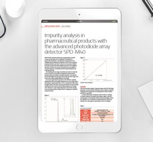 Shimadzu: Impurity analysis in pharmaceutical products